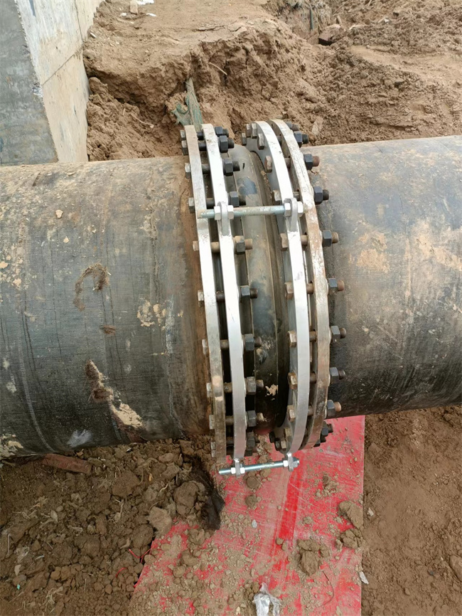 橡胶软接头安装案例